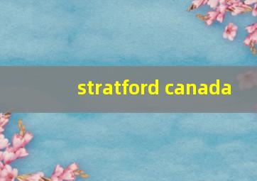 stratford canada